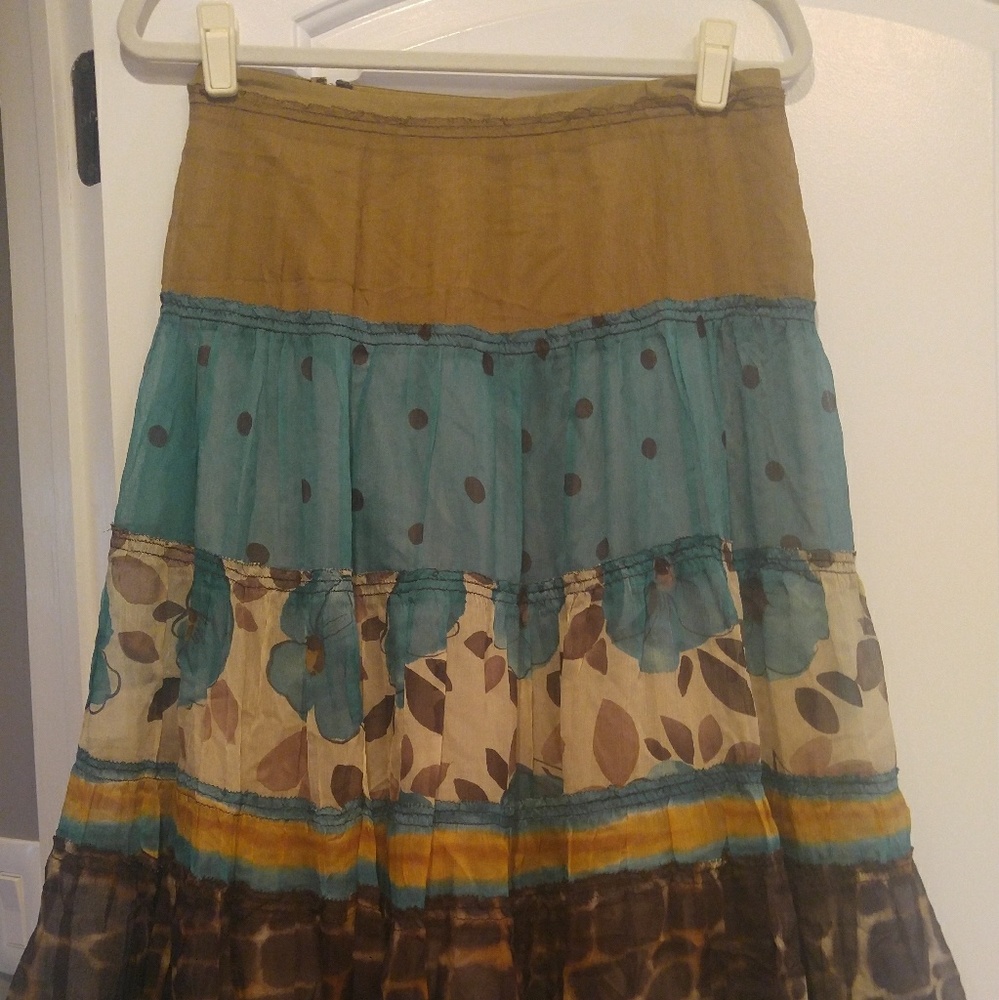 Calvin Klein Peasant Skirt